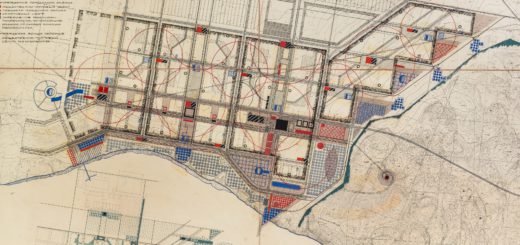 Boris Roubanenko, plan général pour Togliatti, 1967, Archives municipales